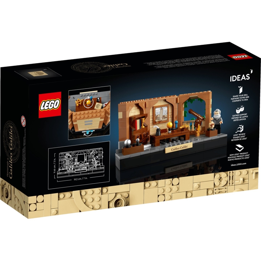 LEGO IDEAS 40595 Godinājums Galileo Galilejam – 2