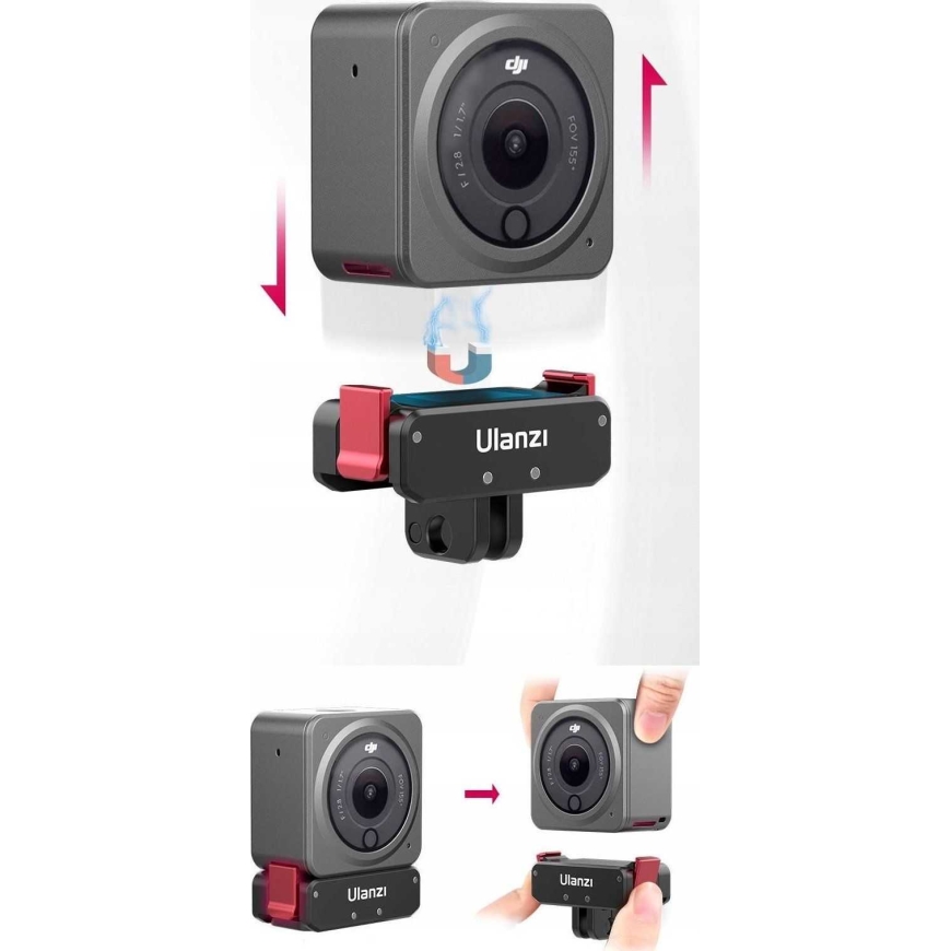 Ulanzi Магнитный держатель для системы 1/4"" GoPro для DJI Action 3 – 3