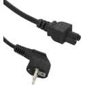 Qoltec maitinimo kabelis IEC C5/SCHUKO (50548) juodas Qoltec maitinimo kabelis IEC C5/SCHUKO (50548) juodas