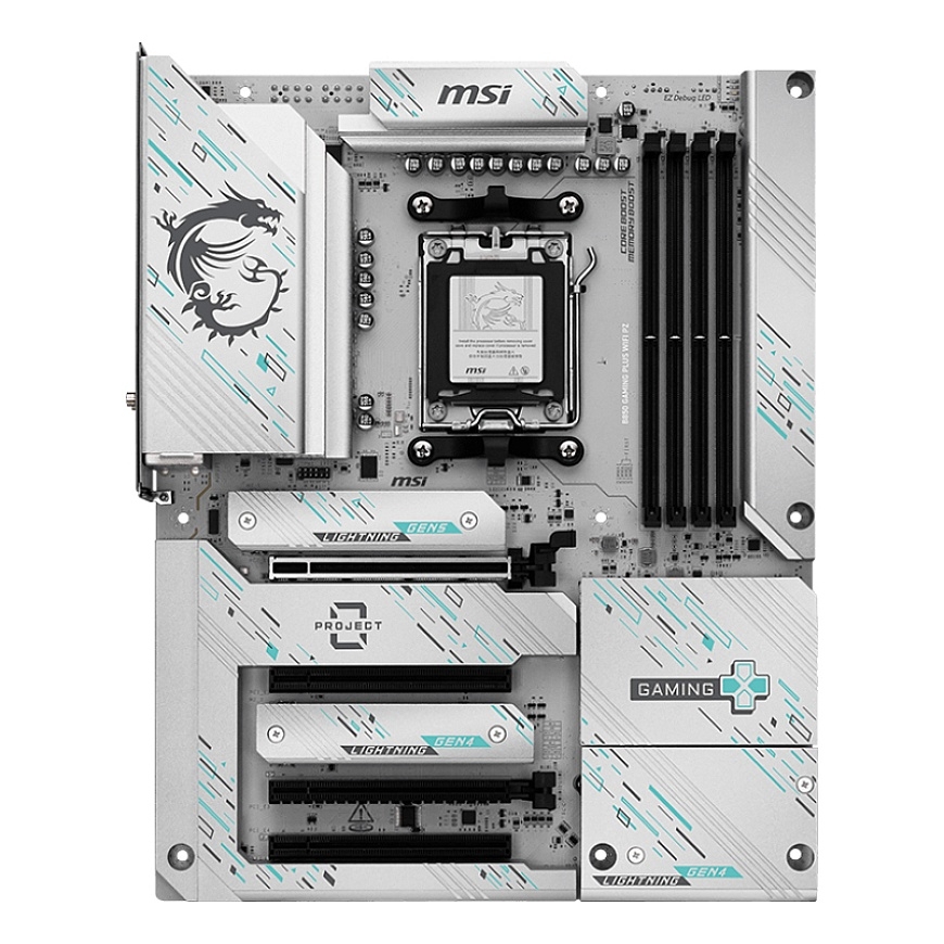 MSI B850 GAMING PLUS WIFI PZ материнская плата AMD B850 Socket AM5 ATX – 2