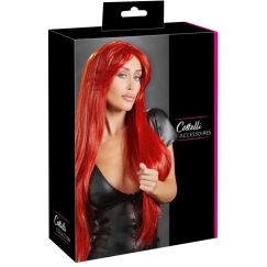 Cottelli Accessories Long Straight Red Wig