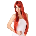 Cottelli Accessories Pikk Sirge Punane Peruu Cottelli Accessories Pikk Sirge Punane Peruu