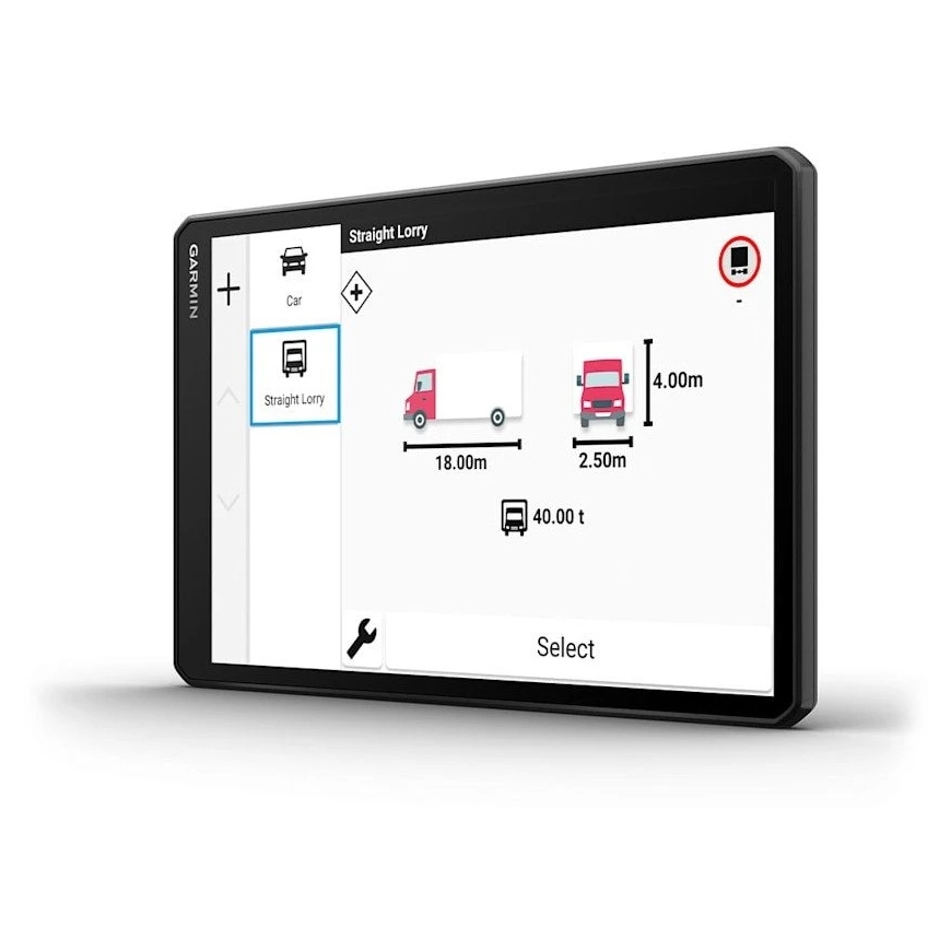 "Garmin Dezl LGV1020" GPS navigācija, ES MT-D kravas automašīnu navigācija – 5