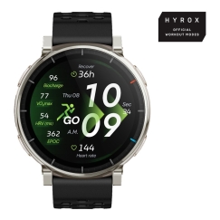 Amazfit Active 3 3,35 cm (1.32") AMOLED Skaitmeninis 466 x 466 pikseliai Lietimui jautrus ekranas Auksas GPS (palydovinis)