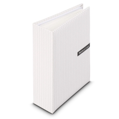 Hama Designline II foto albums & papīra aizsardzības pārklājums Balts 100 lapas
