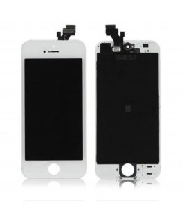 HQ AAA + Analog LCD Touch Screen Panel for Apple iPhone 5 full set White