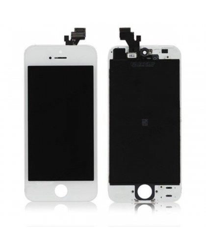 HQ AAA+ Analog LCD Touch Display Panel for Apple iPhone 5 full set White