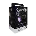 Ouch By Shots Heart Gem Butt Plug - Small Ouch By Shots Heart Gem Butt Plug - Small