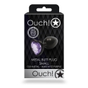 Ouch By Shots Heart Gem Butt Plug - pieni Ouch By Shots Heart Gem Butt Plug - pieni