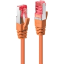 Сетевой кабель - LINDY Cat.6 S/FTP сетевой кабель, RJ45, M/M, 250MHz, 27AWG, 7.5 м, Оранжевый Сетевой кабель - LINDY Cat.6 S/FTP сетевой кабель, RJ45, M/M, 250MHz, 27AWG, 7.5 м, Оранжевый