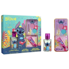 EP Line Fragrances For Children Dětské parfémy Stitch Dárková sada EDT 30 ml, lesk na rty a oční stíny