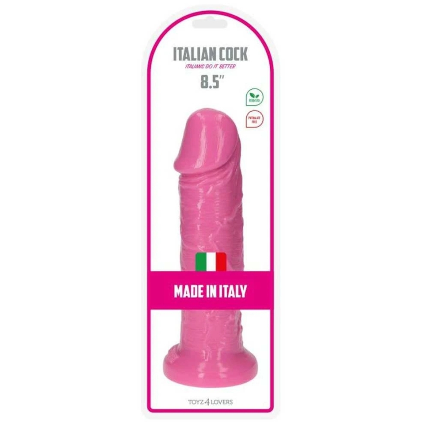 Toyz4Lovers Roosa Dildo-Itaalia Peenis 8,5"" Roosa – 4