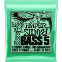 Ernie Ball Hyper Slinky 2822 5 stygų bosinės gitaros stygos Ernie Ball Hyper Slinky 2822 5 stygų bosinės gitaros stygos