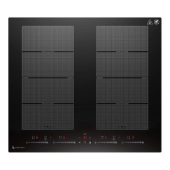 AMZCHEF CE-FS-I74S-FFDD10 induktsioonipliit, 4 tsooni