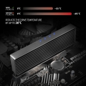Axagon PCEM2-XS PCIe x16 - M.2 NVMe M-key slot adapter, w. passive alu heatsink Axagon PCEM2-XS PCIe x16 - M.2 NVMe M-key slot adapter, w. passive alu heatsink