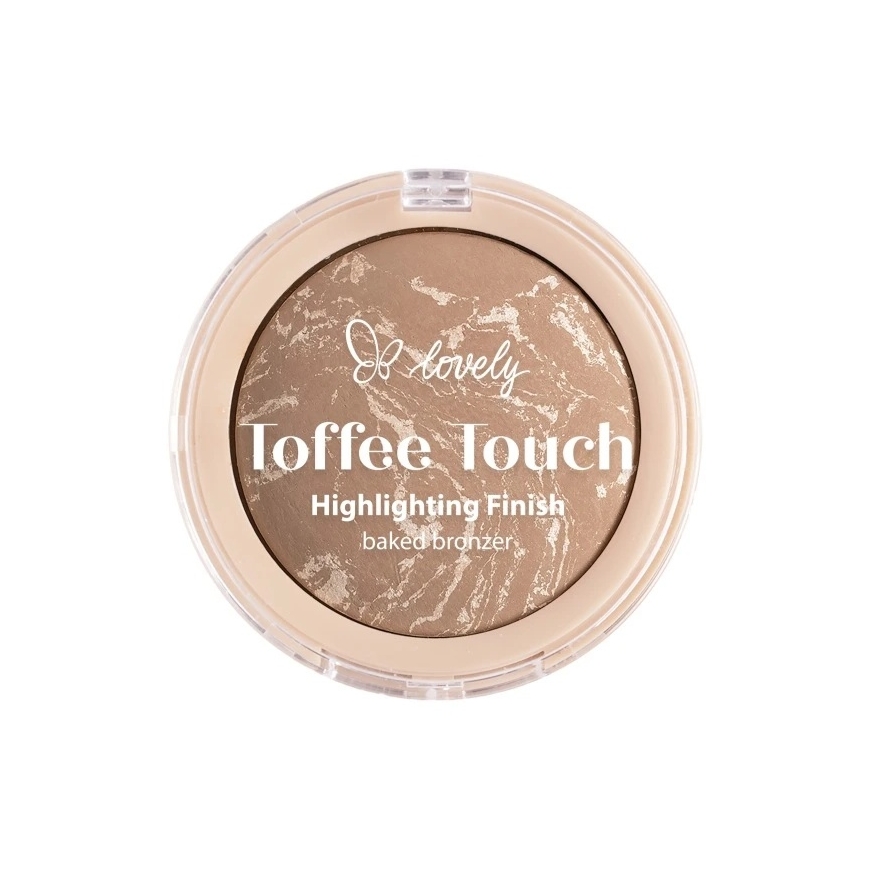Lovely Toffee Touch Highlighting Finish Baked Powder запечённый бронзер для лица и тела 01 9g