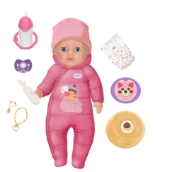 BABY born Emma Click & Play lelle, 43 cm, ziemas apģērbs