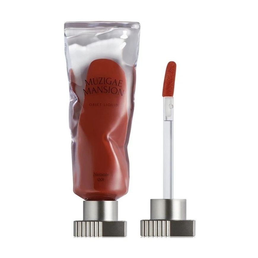 Doerr Muzigae Mansion „Objet“ vedelad pikaajalised matt huulepulgad „006 Notable“ 6 ml – 2
