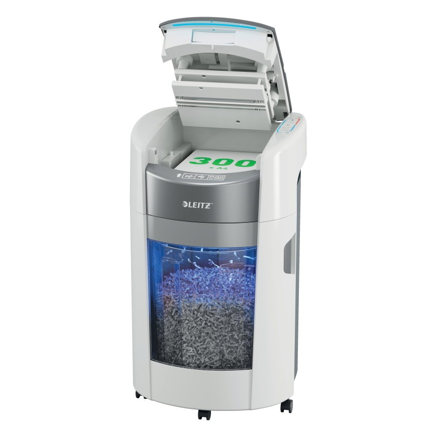 Leitz IQ OptiMax Office 300 automātiskais dokumentu šķēlētājs, P4