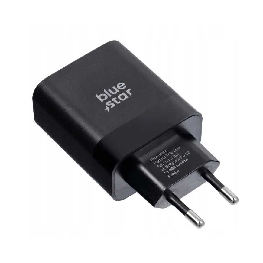 Blue Star TFB-TC PD QC4.0 45W Black cable USB-C – 2