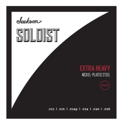 Jackson® Soloist™ Drop Extra Heavy, elektrikitarride keeled, 12 - 58