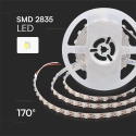 V-tac 16.5W/m LED strip, 48LED/m, 24V, 6500K, 5m roll