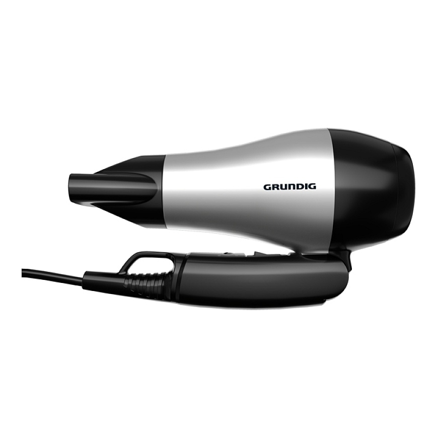 Grundig HD 2200 hiustenkuivain 1200 W Musta, Hopea – 3