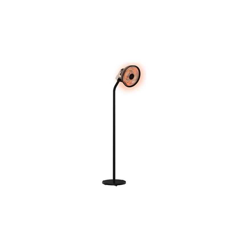 Cecotec ReadyWarm 21000 Carbon Focus | Infrapunalämmitin | 2100 W | Tehotasoja määrä 3 | Sopii enintään 20 m² huoneisiin | Musta