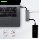 Axagon HMC-5G21 sülearvuti dokk ja pordireplikaator Juhtmega ühendatud USB 3.2 Gen 2 (3.1 Gen 2) Typ
