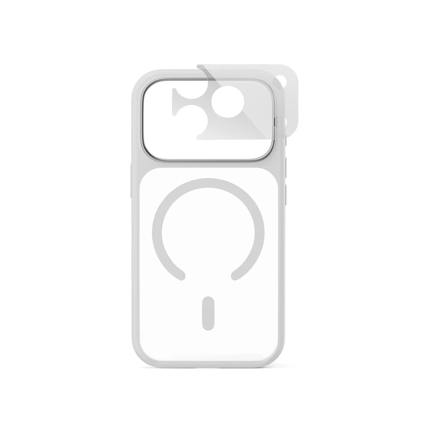 Чехол Epico HeroMatte Pro Mag+ для iPhone 17 Pro/18 Pro, совместимый с Qi2 и MagSafe - Белый – 2