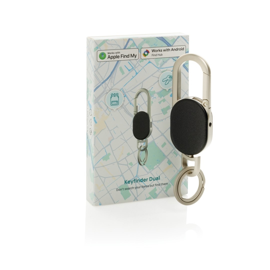 XD Connects Keyfinder Dual Key Tracker – Apple & Android Find (P301.1601) – 3