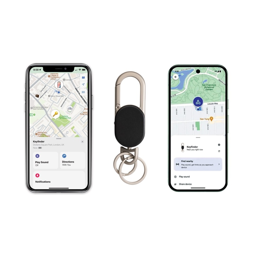 XD Connects Keyfinder Dual Key Tracker – Apple & Android Find (P301.1601) – 4