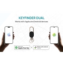 XD Connects Keyfinder Dual Key Tracker – Apple & Android Find (P301.1601)