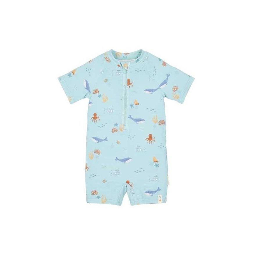Купальник Little Dutch с коротким рукавом 'Ocean Friends' 98/104