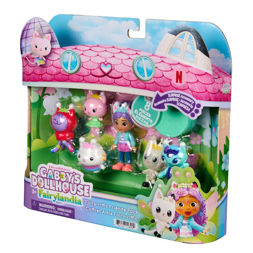 Gabbyn Nukketalo Keijuystävät figurine set – 3