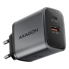 Axagon ACU-PQ67 mobiliojo įrenginio kroviklis Universalus Juoda, Pilka AC Spartusis įkrovimas Vidaus