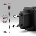Axagon ACU-PQ67 PD3.0 & QC4+ 2xOUTPUTS wall charger 67W
