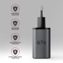 Axagon ACU-PQ67 PD3.0 & QC4+ 2xOUTPUTS wall charger 67W