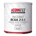ICONFIT BCAA 2:1:1 aminohappojauhe, õun, 300 g