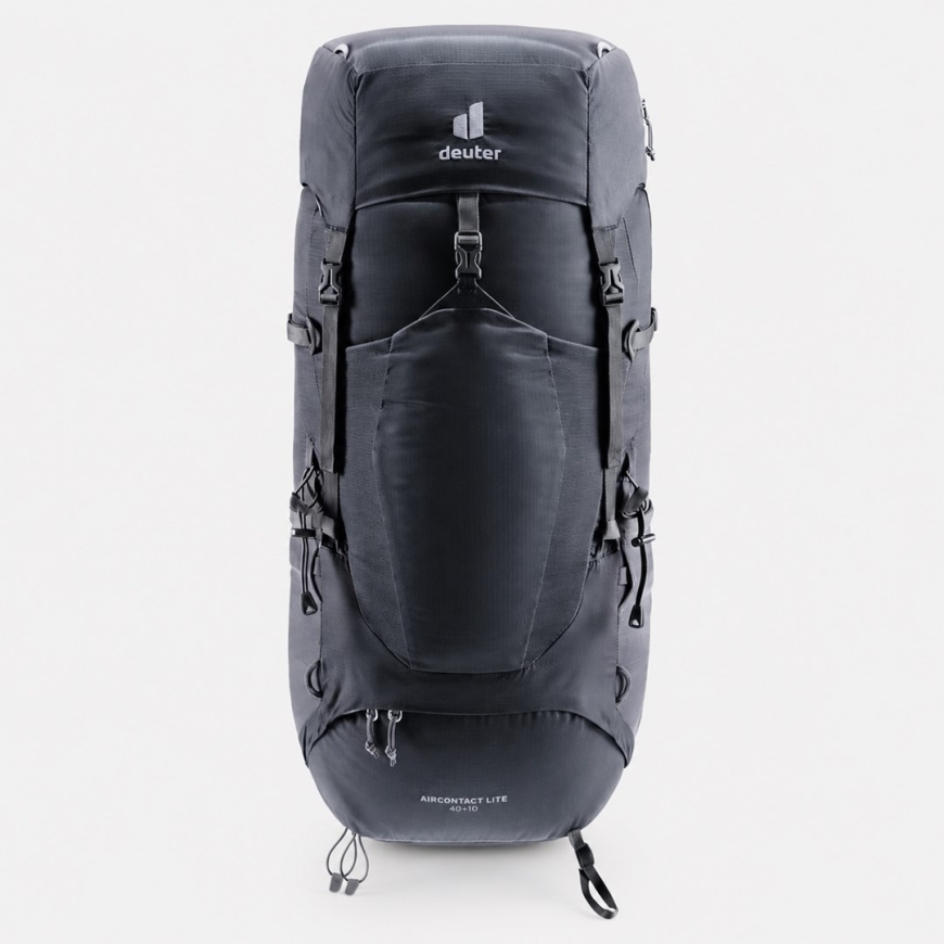 Deuter Aircontact Lite 40 + 10 mugursoma melna pelēka – 2