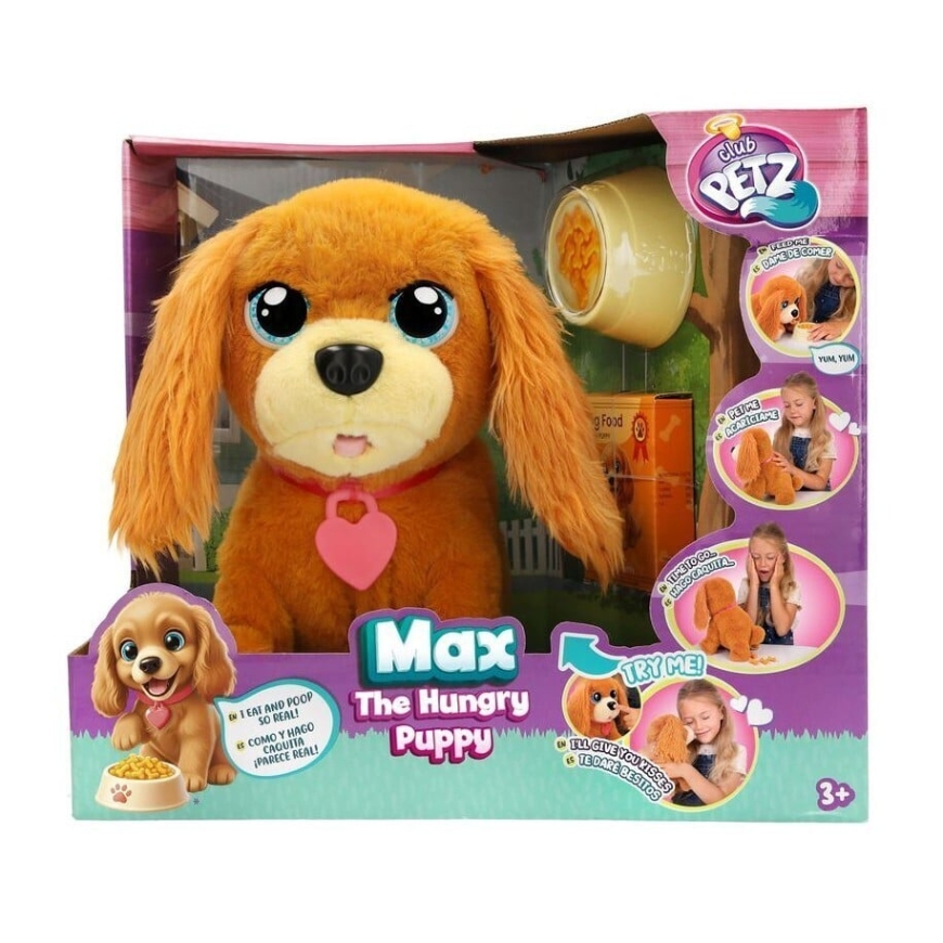 Club Petz Max The Hungry Puppy, interactive pet dog