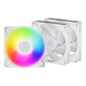 ARCTIC Freezer P14 Pro A-RGB (White) - 3 Pack 140 mm A-RGB PWM Fan with Cable Splitter