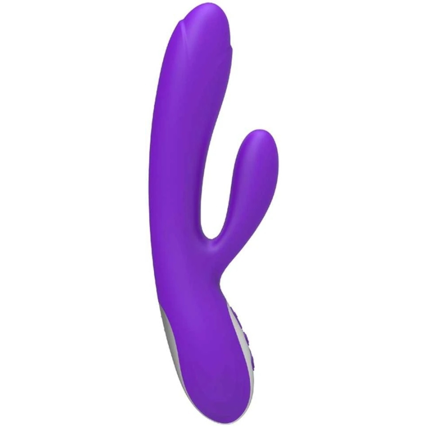 B Series Lyla B seeria Vibraator-Joker Soojendusega Kahekordne Vibratsioonimassaažipulk - Lilla