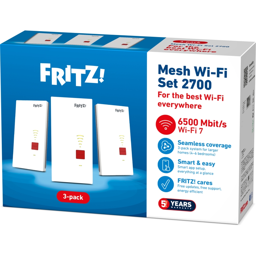 FRITZ!Mesh 2700 Mesh-система, 3-pack – 5