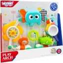 WOOPIE BABY Aistingu kaare mänguasjadega vankrisse ja kärusse elevant papagoi