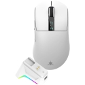 White Shark GAWAIN-W 500mAh/12000DPI/56g, Baltas