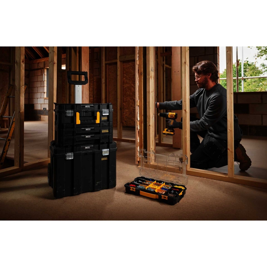 Stanley Stanley Organizer FATMAX PRO-STACK (black/transparent)