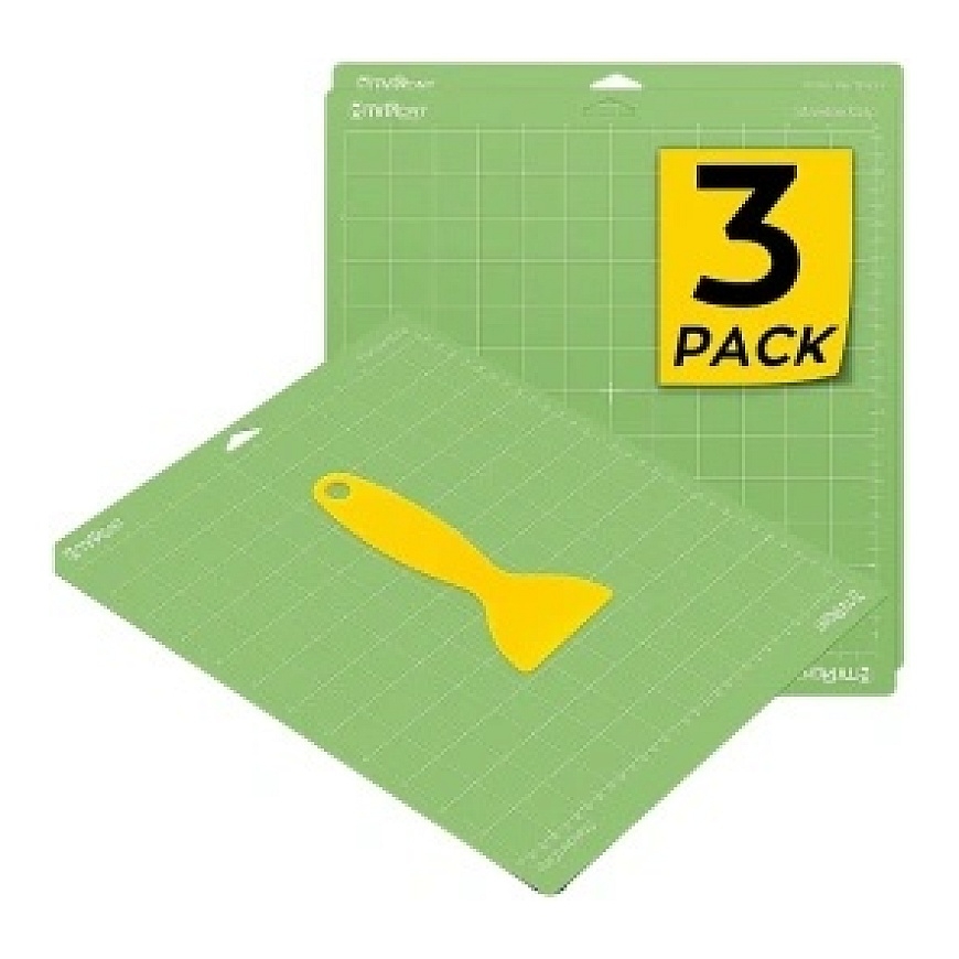 HTVRONT griešanas matracis, 34.8 cm x 37 cm, 3 iepakojumā (zaļš) – 2