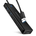 Axagon HUE-C2A keskitin USB 3.2 Gen 1 (3.1 Gen 1) Type-A 5000 Mbit/s Musta Axagon HUE-C2A keskitin USB 3.2 Gen 1 (3.1 Gen 1) Type-A 5000 Mbit/s Musta