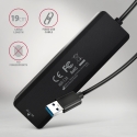 Axagon HUE-C2A 4× USB 5Gbps Hub, 2× USB-A & 2× USB-C, USB-C Power IN, 19cm USB-A Cable Axagon HUE-C2A 4× USB 5Gbps Hub, 2× USB-A & 2× USB-C, USB-C Power IN, 19cm USB-A Cable